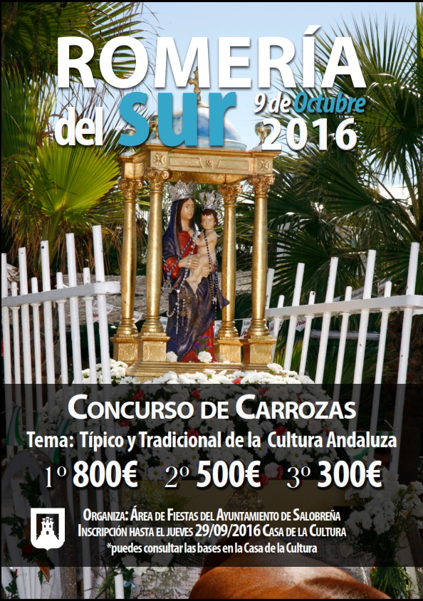 Salobrea celebra la Romera del Sur el domingo 9 de octubre 
